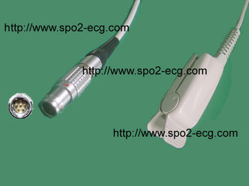 China Lemo 7 Finger-Klipp Softtip Pin wiederverwendbares Sensor-SpO2 12 Monate Garantie- fournisseur