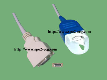 China Materialien CER Standard Nihon Kohden pädiatrischer des Erweiterungs-SPO2 Kabel-TUP fournisseur