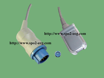 China Kompatibles Runde 10 Kabel 8ft Pin Spo2 für Kontron 7138 7840 7845 Blau-Farbe fournisseur