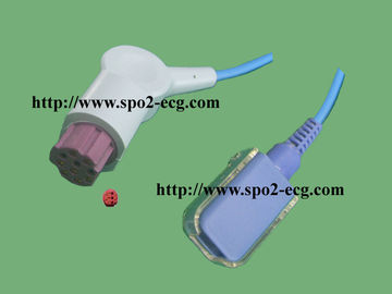 China 8 des blauen des Sensor-Spo2 Fuß Kabel-660/905 - Emitter 2 für für erwachsenes/pädiatrisches fournisseur