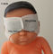 Nichtgewebte Art-Säuglingsbaby-Produkte der Gewebe-Augenschutz-Masken-V blau und weiße Farbe fournisseur