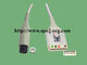 Iec AHA Philips 5 führen Ecg-Kabel ringsum Pin 8 12 Fuß mit Klipp/Verschluss fournisseur