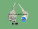 12 geduldigen Kabel 10 ECG-Draht-/TPU ECG Fuß Pin kompatibles Artema fournisseur