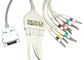 Chirurgische Plastik-EKG Kabel-lange Schrauben Schnell-Iec mit dem Defibrillation, ungiftig fournisseur
