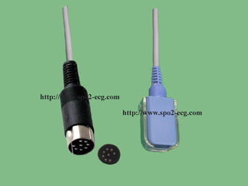 China Datascope 8 des Fuß-SPO2 Material Soem 001200051602 Erweiterungs-Kabel-TPU fournisseur
