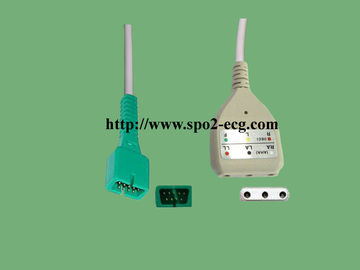 China Des Einteiler-ECG wiederverwendbares TPU Material Führungs-des Kabel-mit DB9M-/MD6M-Modell fournisseur