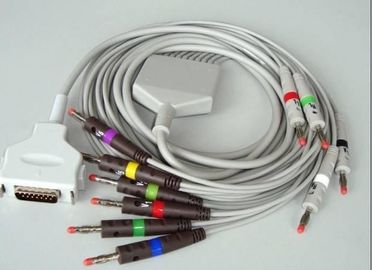 China EKG Fukudas Denshi Maschinen-Kabel dauerhaftes DB15M - Widerstand 15pin 4.7kΩ fournisseur