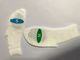 Nichtgewebte Größe der Gewebe-Phototherapie-Augen-Masken-30-38cm für neugeborenes Baby fournisseur