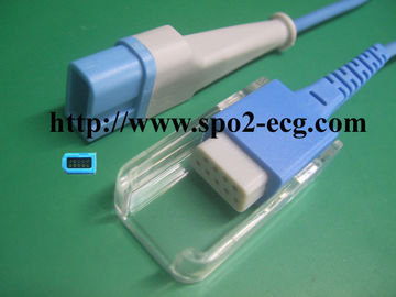 China Blaues Kabel Nellcor Spo2 mit TUP-/PVC-Materialien Soem 700-0020-0 CER listete auf usine