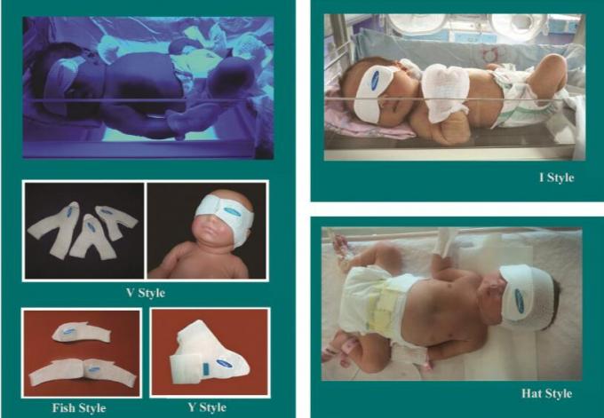 Medizinischer neugeborener Wegwerfaugen-Masken-Phototherapie-Augenschutz