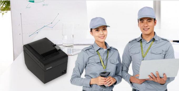 Kleiner thermischer Empfangs-Drucker für Bank Positions-Ausrüstungs-einfaches Papierladen